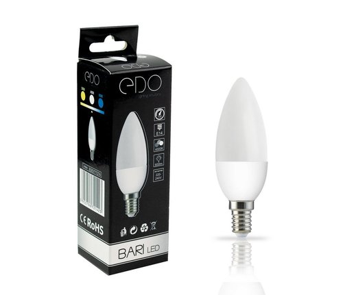 <span class="keyword" >Żar</span>ówka BARI LED E14 7W 4000K neutralna NW 600lm świeczka EDO777274 EDO