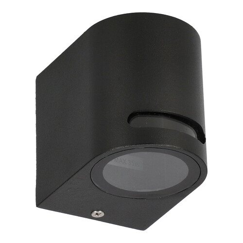 Lampa ogrodowa kinkiet elewacyjny VIRA 1 GU10 czarny IP54 EDO777374 EDO Garden Line
