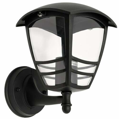 Lampa ogrodowa kinkiet elewacyjny IMMA BLACK UP E27 czarny IP44 EDO777378 EDO Garden Line