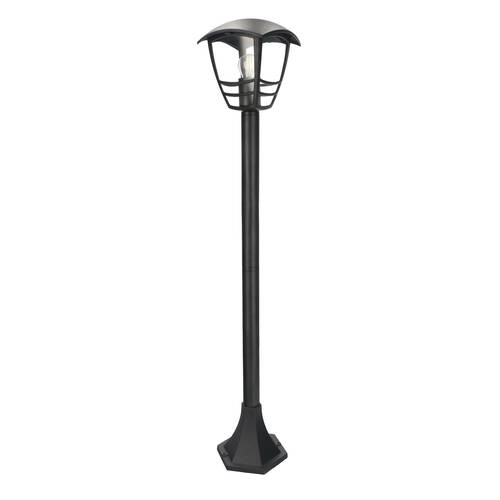 Słupek ogrodowy latarnia IMMA BLACK L/T E27 czarny IP44 EDO777384 EDO Solutions