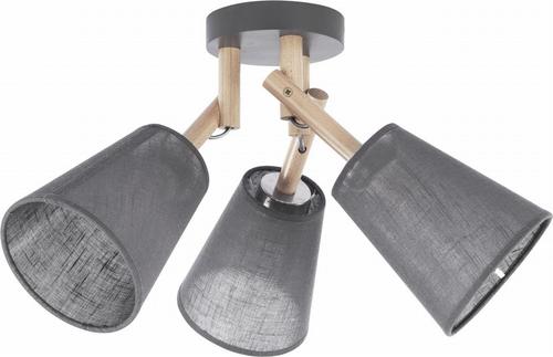 Lampa sufitowa VAIO grafit 3x E27  60W 658 TK Lighting
