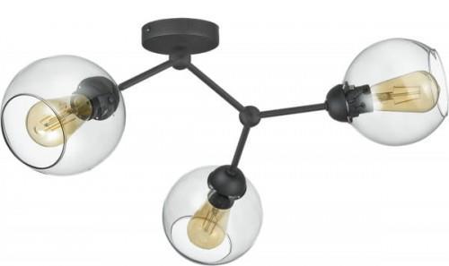 Lampa wisząca FAIRY grafit, czarny 3x E27  60W 4372 TK Lighting