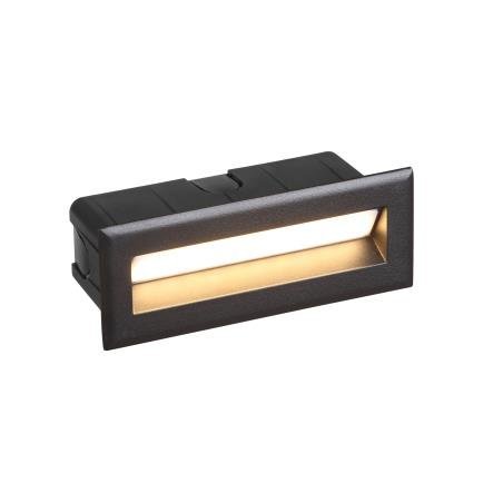 Lampa ścienna Bay LED M prostokąt aluminium czarny Nowodvorski 8165