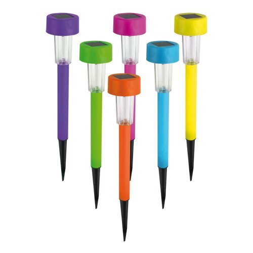 Lampka solarna wbijana SOPLA LED 36 0,06W MIX COLOR 6500K IP44 1 sztuka Struhm