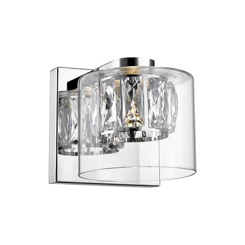 Kinkiet GEM przeźroczysty, srebrny  LED 5W IP20 Zuma line