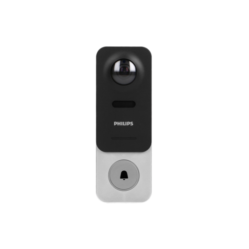 Wideodomofon bezprzewodowy z WiFi na baterię wielokrotnego ładowania Philips WelcomeEye Link