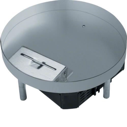 Pokrywa uchylna EKR06 fi215 gres/płytka 23/28mm stal nierdzewna tehalit.VE-EE Hager