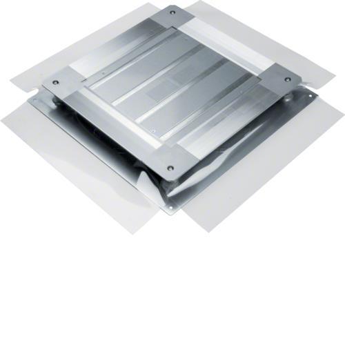 Uniwersalna puszka podłogowa na płycie rozmiar 2 50-80mm stal tehalit.UK Hager