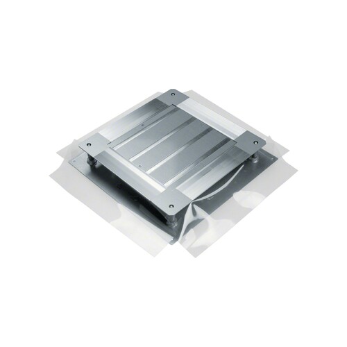 Uniwersalna puszka podłogowa na płycie rozmiar 2 75-125mm stal tehalit.UK  Hager