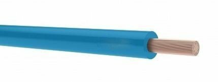 Przewód instalacyjny LGY 1x0,5 niebieski H05V-K -  Elpar /KR100m/