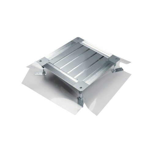 Uniwersalna puszka podłogowa na nóżkach rozmiar 2 120-170mm stal tehalit.UK Hager