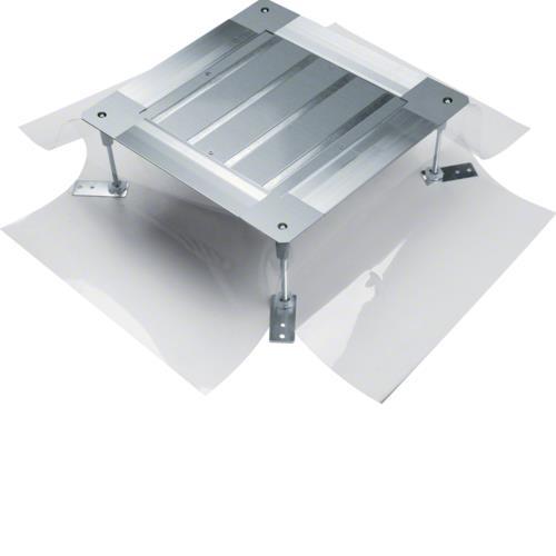 Uniwersalna puszka podłogowa na nóżkach rozmiar 2 165-215mm stal tehalit.UK Hager