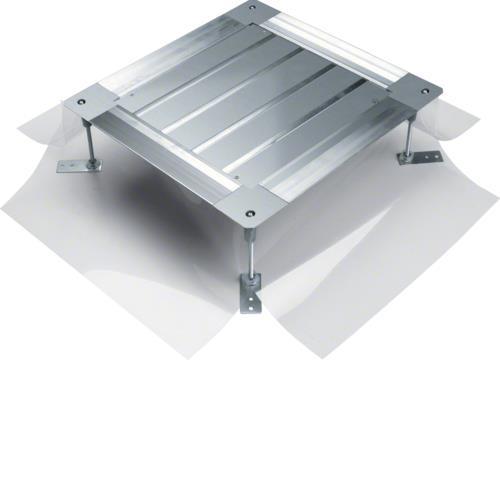 Uniwersalna puszka podłogowa na nóżkach rozmiar 3 165-215mm stal tehalit.UK Hager