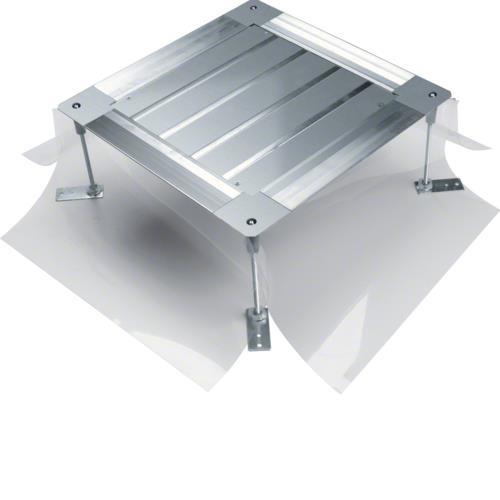 Uniwersalna puszka podłogowa na nóżkach rozmiar 3 215-265mm stal tehalit.UK Hager