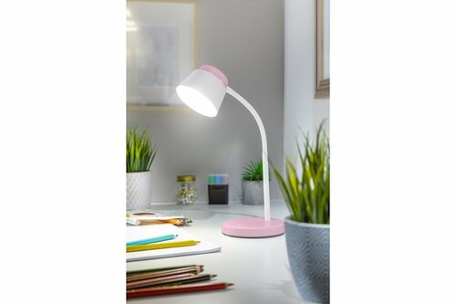 Lampka biurkowa LED HELIN różowa IP20 6W 350lm 4000K GTV