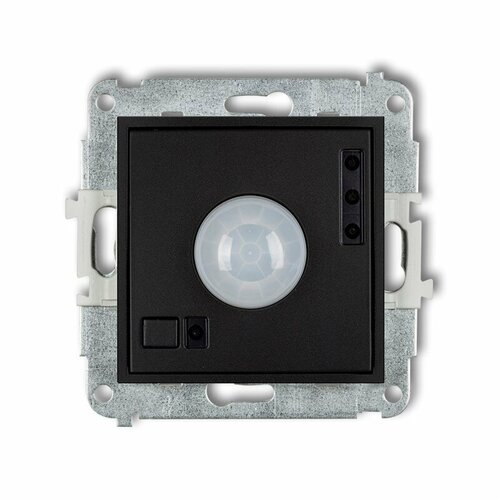 Mechanizm elektronicznego czujnika ruchu  czarny mat ICON 12ICR-1