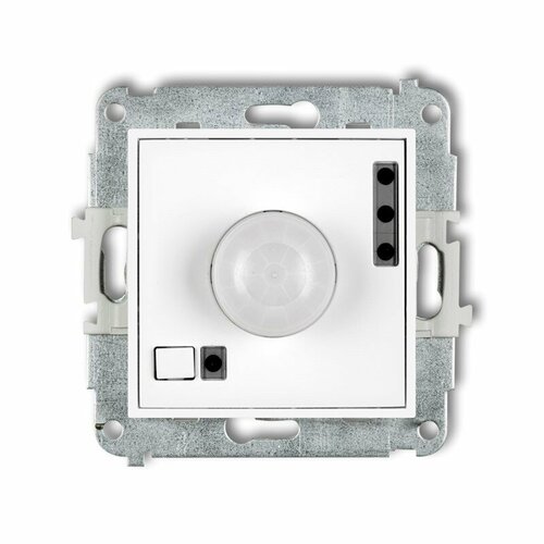 Mechanizm elektronicznego czujnika ruchu  biały mat ICON 25ICR-1