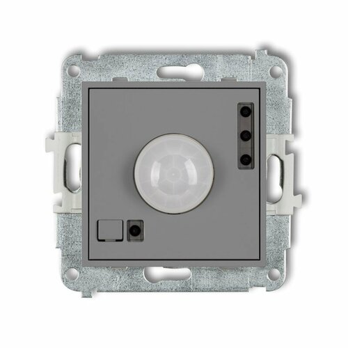 Mechanizm elektronicznego czujnika ruchu  szary mat ICON 27ICR-1