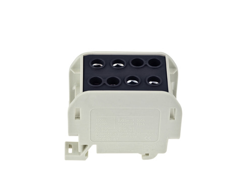 ZŁĄCZKA SZYNOWA JEDNOPOLOWA ZGX 1x70/2x50 MM2 CZARNA (Al/Cu)-INCOBEX