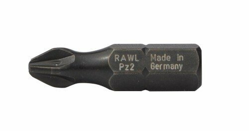 Udarowe bity Pozidriv PZ2, 25 mm opakowanie plastikowe 20 szt.