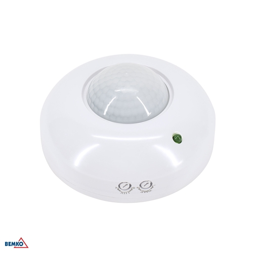 Czujnik ruchu 1200W 360* biały Bemko