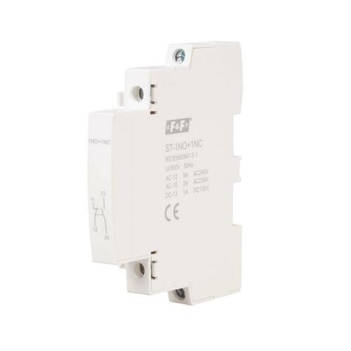 Styki pomocnicze 1NO, 1NC F&F