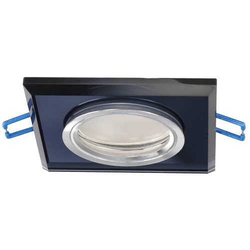 Punktowa oprawa sufitowa wpuszczana CRYSTAL Black IP20 kwadratowa szkło czarna (w opakowaniu zastępczym) OPK-ZST-EDO777131...