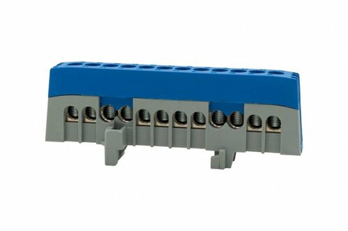 Listwa ochronna 12-mod. ZPI 12x16mm2 IP20niebieska F-elektro