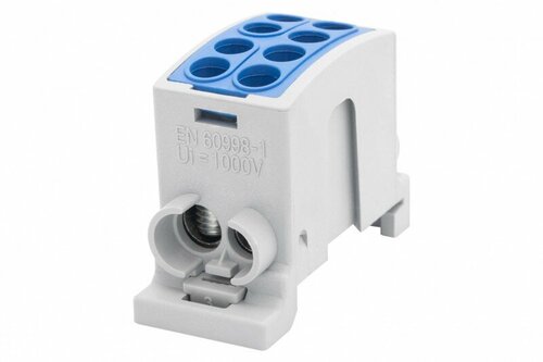 Zacisk HLK 100A-2 (1x25,1x16 / 1x25,1x16)-niebieski F-elektro