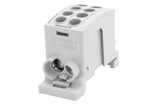 Zacisk HLK 100A-2 (1x25,1x16 / 1x25,1x16)-szary F-elektro