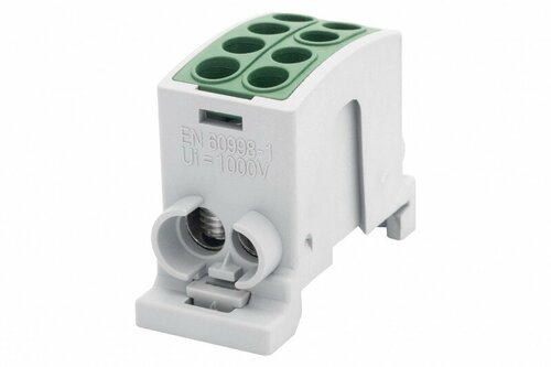 Zacisk HLK 100A-2 (1x25,1x16 / 1x25,1x16)-zielony F-elektro