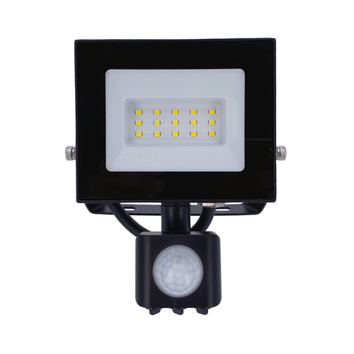 Naświetlacz DORAN LED 10W z czujnikiem, 4000K barwa neutralna, 735lm, IP65, 220-240V EDO777674 <span class="keyword" >EDO Solutions</span>