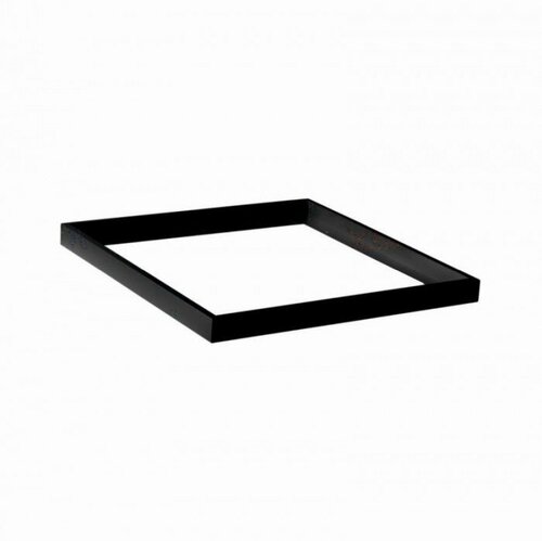 Ramka zatrzaskowa natynkowa do paneli LED 60x60 czarna Eco Light