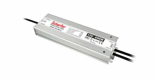 Zasilacz LED hermetyczny 400W 12V IP67 Scharfer