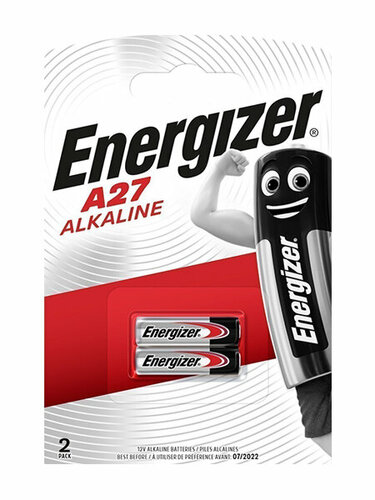 Bateria specjalistyczna alkaliczna A27 Energizer 12V (blister 2szt)