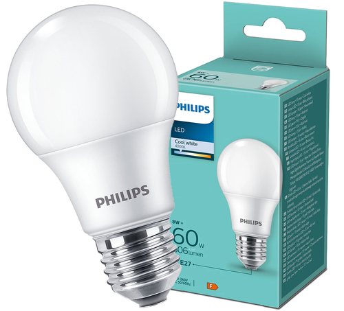 Żarówka LED E27 8W 4000K 806lm Philips