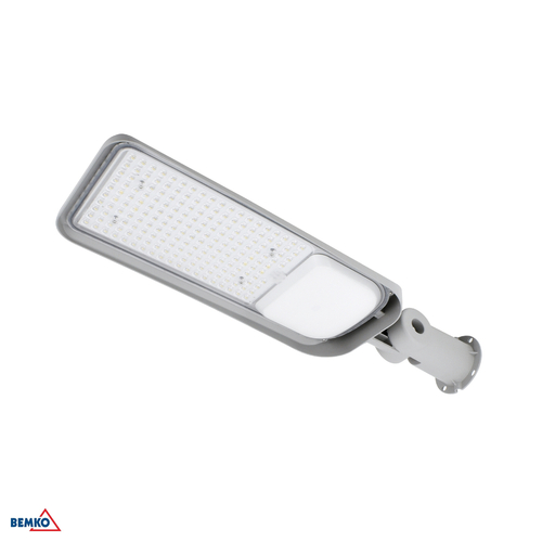 Oprawa uliczna LED JAZMIN 150W 4000K neutralna 20250lm IP65 jasnoszara Bemko