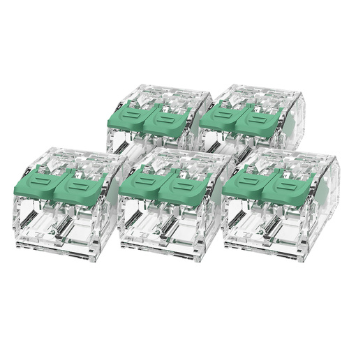 Złączka instalacyjna z dźwignią do wszystkich rodzajów przewodów maks. 4mm2 2-przew. (5 sztuk) EDO412-KPL-5SZT EDO...