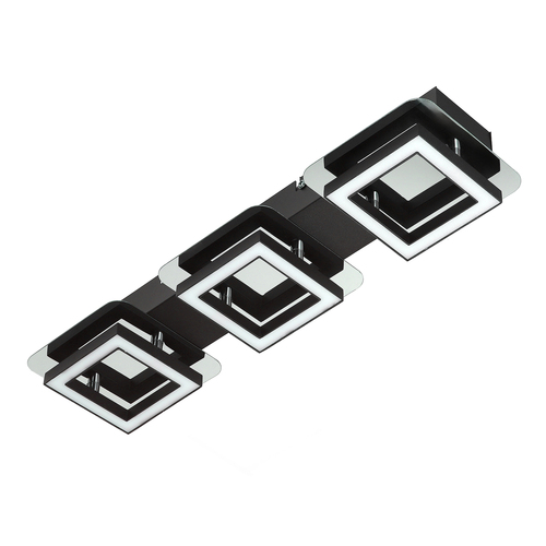 Oprawa sufitowa LIKYA-3 natynkowa 3x5W 900lm 4000K IP20 chrom | HOROZ