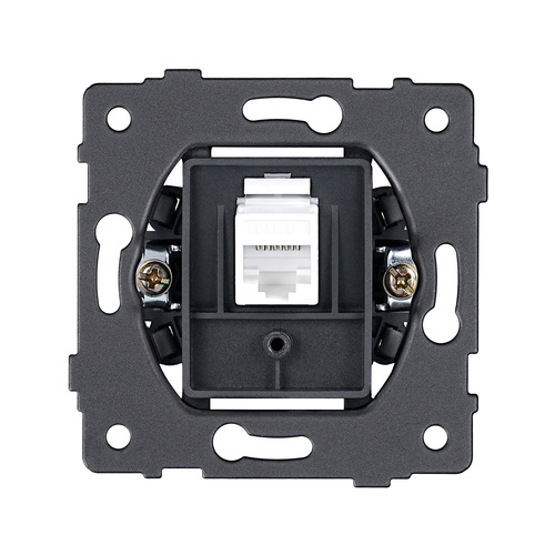 Mechanizm gniazda pojedynczego RJ45 kat. 6 ViPlast