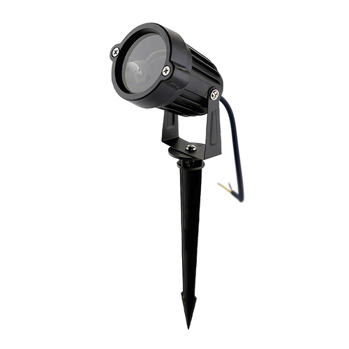 Reflektor ogrodowy wbijany GU5.3 IP65 czarny OPTIC-X HOROZ