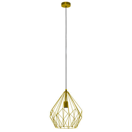 Lampa wisząca CARLTON złoto E27 60W 31cm 49933 EGLO