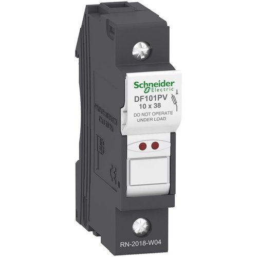 Podstawa bezpiecznika 10x38mm 1P 1000VDC Schneider Electric DF101PV