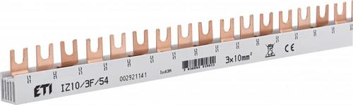 Szyna łączeniowa widełkowa 3F 63A 10mm² 002921141 ETI