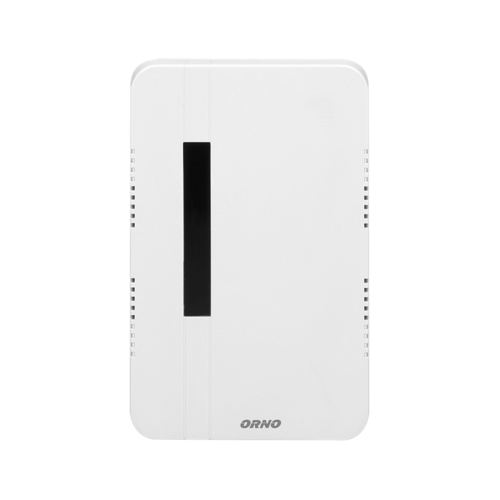 Dzwonek elektromechaniczny dwutonowy biały BREVIS MAXI AC, 230V Orno