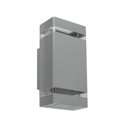 Oprawa elewacyjna kinkiet PANAM Grey IP44 2xGU10 szary EDO777154 Garden Line EDO