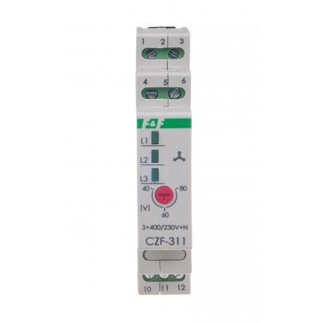 Czujnik zaniku fazy 1xNO/NC CZF-311 TRMS F&F