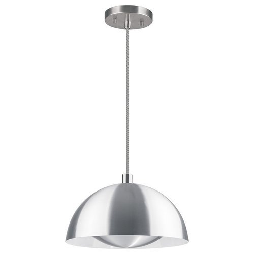 Lampa wisząca srebrny LED zintegrowany 10W 3000K 800lm IP20