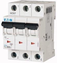 Wyłącznik nadprądowy 3P B 25A 6kA AC PL6-B25/3 286591 Eaton