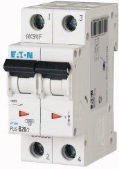 Wyłącznik nadprądowy 2P B 20A 6kA AC PL6-B20/2 286556 Eaton